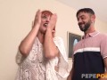 Blonde mommy shows us how much she loves young cocks