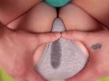 ASMR POV step Daddy rips Step daughter's panties and Pumps Petite Pussy full of CUM