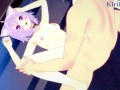 Nekomata Okayu and I have intense sex in the bedroom. - Hololive VTuber Hentai