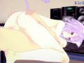 Nekomata Okayu and I have intense sex in the bedroom. - Hololive VTuber Hentai