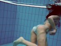 Swimming pool underwater sexy girl babe Alla erotics