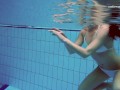 Swimming pool underwater sexy girl babe Alla erotics