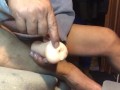 Massaging and masturbating with the help of Farmacia