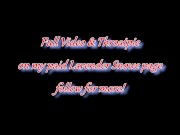 Big Titty Goth Babe with Sloppy Ruined Makeup & Black Lipstick Gets EXTREME Off the Bed Throat Fuck