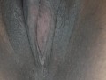 Playing with my meaty pussy!!