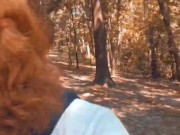 Friend & me on a walk