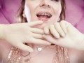 ASMR video: latex medical gloves SFW video with great sounding (Arya Grander)
