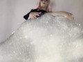 Грязные носочки Эвелины в макро POV