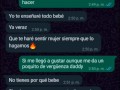 Chat de WhatsApp con mi padrastro caliente, término en su cuarto follando duro 🔥💦😈