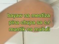 Muntik na ma huli bayaw na mestiza pinachupa
