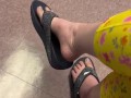 Flip Flop Dangling in Public