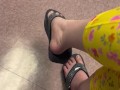 Flip Flop Dangling in Public