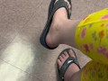 Flip Flop Dangling in Public
