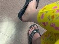 Flip Flop Dangling in Public