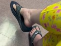 Flip Flop Dangling in Public