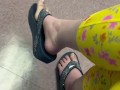 Flip Flop Dangling in Public