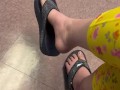 Flip Flop Dangling in Public