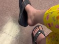 Flip Flop Dangling in Public