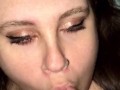 BBW FACIAL CUM IN MOUTH 💦💦