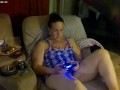 Girl In Slutty Mini Dress Spreads Her Legs So You Can See Her Panties