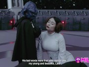 Parody Star wars: Master YODA fucks the hot princess Leia