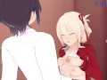 Chisato Nishikigi and I have intense sex in the restroom. - Lycoris Recoil Hentai