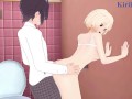 Chisato Nishikigi and I have intense sex in the restroom. - Lycoris Recoil Hentai