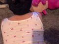 Young stepsister caught watching porn, got him cum in her mouth Dada Deville