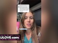 Babe showing behind scenes dripping creampie cumshot & frustrations over romance scams & catfish accounts - Lelu Love