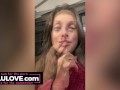 Babe showing behind scenes dripping creampie cumshot & frustrations over romance scams & catfish accounts - Lelu Love