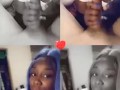 Ebony StepSister wanted to play in filter! So she used one to suck my long dick💦