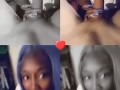 Ebony StepSister wanted to play in filter! So she used one to suck my long dick💦