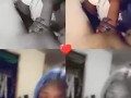 Ebony StepSister wanted to play in filter! So she used one to suck my long dick💦