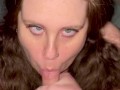 SUCKING OUT HIS THICK HOT CUMLOAD FROM THE TIP 😻🤤