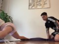 I can't resist and I fuck my yoga student @lukomaluko1