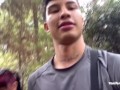 Sucking and fucking in the woods
