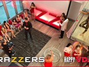 Brazzers - Sexy Bunny Colby, Keira Croft, Scarlit Scandal, Aubree Valentine Share Some Big Cocks