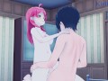 Sakura Miko and I have intense sex in the bedroom. - Hololive VTuber Hentai