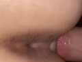 Creamy cummy pussy fuck with fan