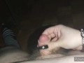 Helping Hand with Long Nails on the couch cum relief for Small Cock *The biggest Cumblast recorded*