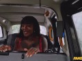 Fake Taxi Black woman with big tits and ass fucks white taxi driver