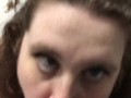 CLOSE-UP Deepthroating and sucking the tip as he CUMS in my mouth 🤤😍☺️