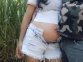Sexo com a  no mato.depois da aula!