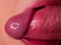 CRAZY Sloppy BLOWJOB in Super CLOSE UP 4K - Wet Sucking Dick ASMR