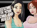 Threesome With Your Bicurious Roomie & Her Girlfriend [Cucking Your Roomie] | Audio Roleplay