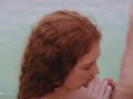 ULTRAFILMS Very passionate hardcore video in the pool starring beautiful redhead Sofilie