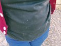 Nisha showing boobs in public.. public pickup...