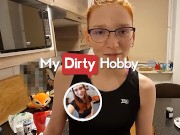 MyDirtyHobby - Sexy redhead fucks a stranger