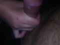 masturbating my boyfriend while we fuck, amateur sex 😈💦🔥