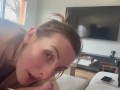 quiet blowjob and i cum in her mouth without warning
